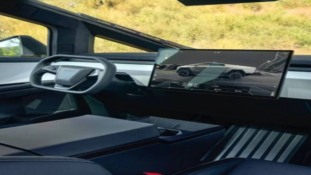 Araba değil saray! Tesla Cybertruck'ın iç tasarım görüntüleri ortaya çıktı, şimdiden 1.5 milyondan fazla siparişi var 4